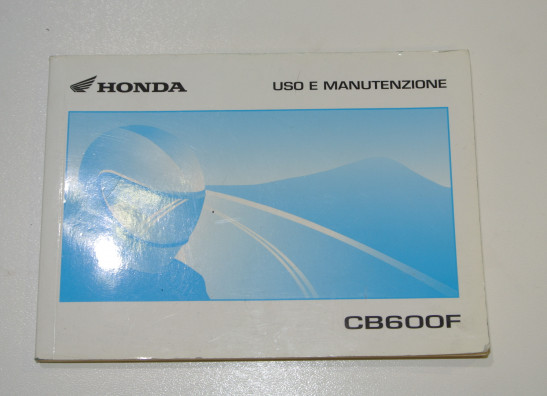Instructieboekje Honda CB 600 F