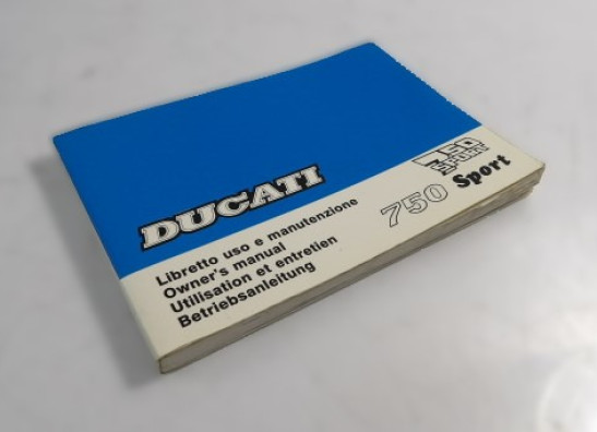 Instructieboekje Ducati 750 sport