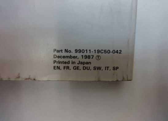 Fahrerhandbuch Suzuki GSX F 600