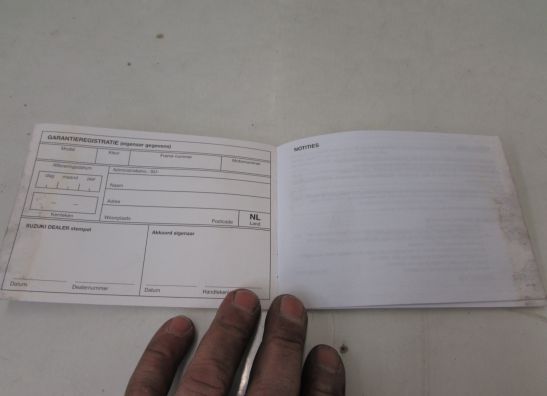 Fahrerhandbuch Suzuki Overige Suzuki