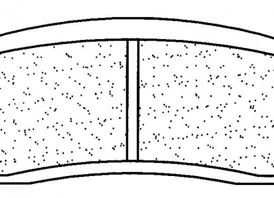 Remblokken achter Yamaha YZF R6