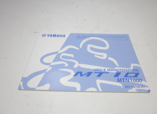 Instructieboekje Yamaha MT 10
