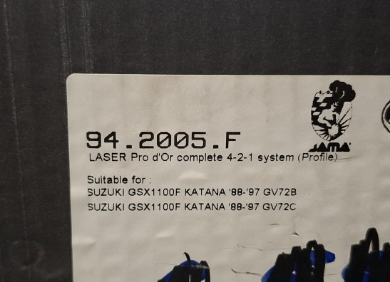 Muffler Suzuki GSX F 1100