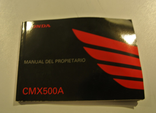 Manuel Honda CMX 500 Rebel
