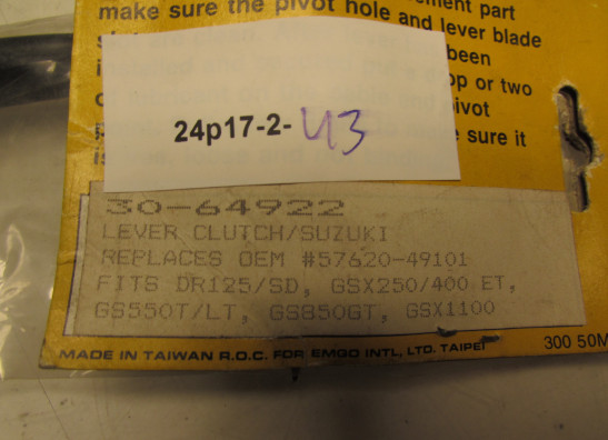 Koppelingshandle Suzuki GSX 250