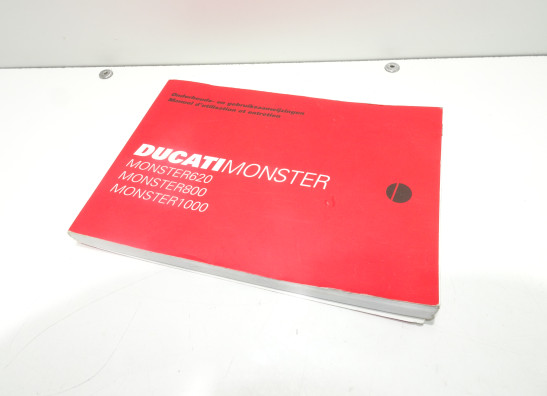 Instructieboekje Ducati monster 600