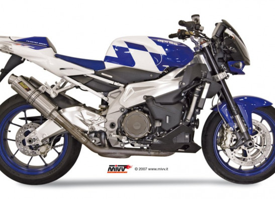 Uitlaat Aprilia RSV 1000