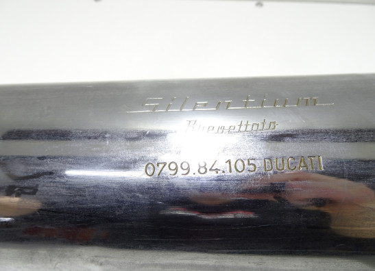 Uitlaat Ducati Bevel Drive Koningsasser