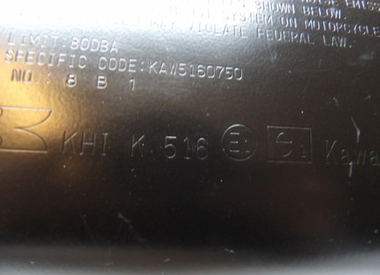 Muffler Kawasaki Z 750