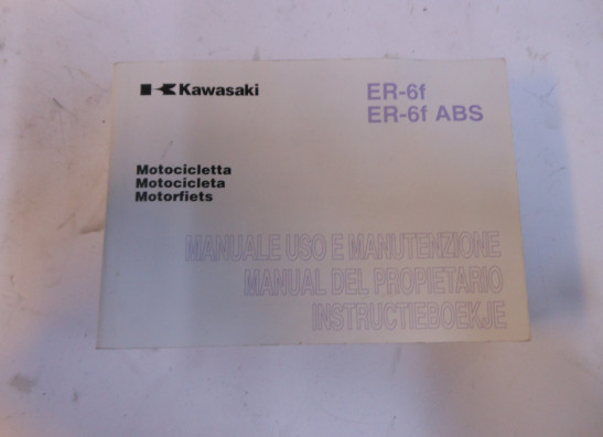 Instructieboekje Kawasaki ER 6