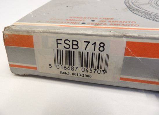 Remblokken achter Kawasaki W 800