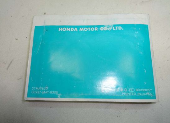 Fahrerhandbuch Honda CBR 1100 XX