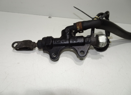 Rempomp achter Triumph Tiger 900