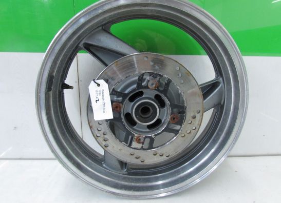 Rear wheel complete Kawasaki ZZR 600