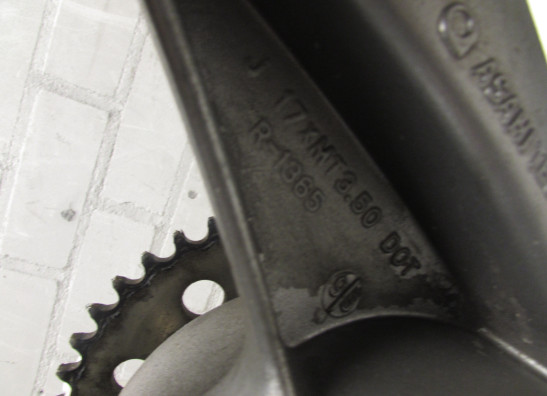 Rear wheel complete Kawasaki ER 5