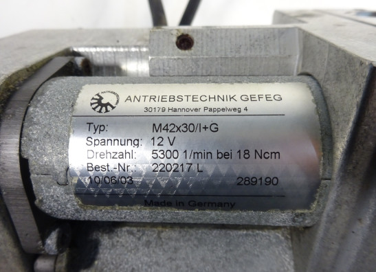 ABS pump BMW K 1200 GT