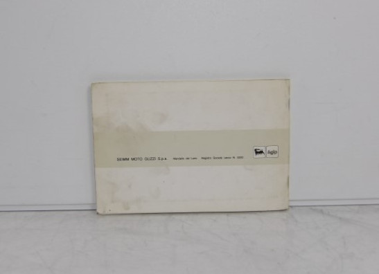 Instructieboekje Moto Guzzi 850 T5