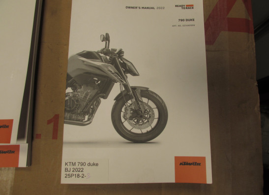 Instructieboekje KTM 790 Duke