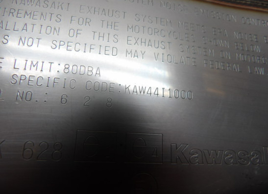 Auspuff Kawasaki Z 1000