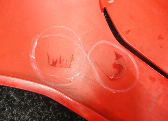 Rechter onderkuip Ducati 939 Supersport