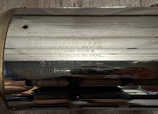 Uitlaat BMW R 1200 GS