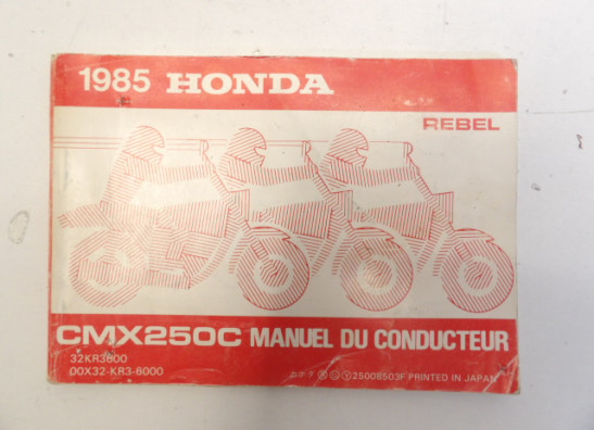 Manuel Honda CMX 250 