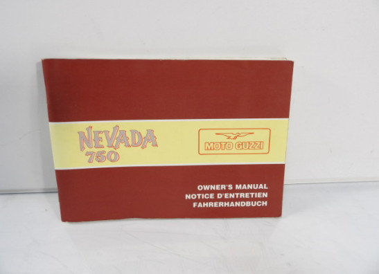 Fahrerhandbuch Moto Guzzi Nevada 750