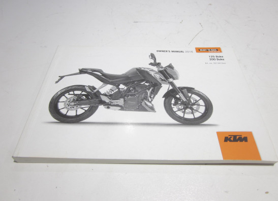 Instructieboekje KTM 125 Duke
