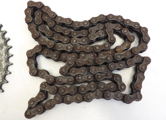 Chain and sprocket kit Kawasaki 650 Vulcan S