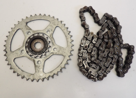 Ketting en tandwielset Suzuki SV 650