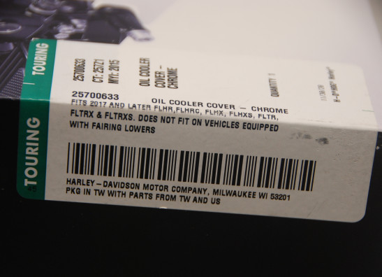 Oliekoeler Harley Davidson Touring FL