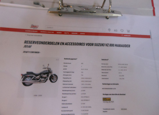 Bedienungsanleitung Suzuki VZ 800 marauder