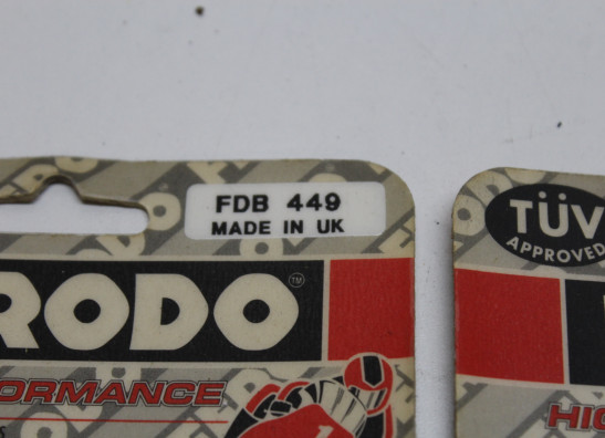 Braking pads front Yamaha TDM