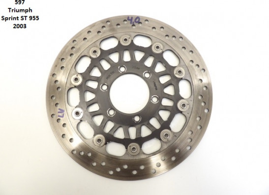 Remschijf voor links Triumph Sprint ST 955