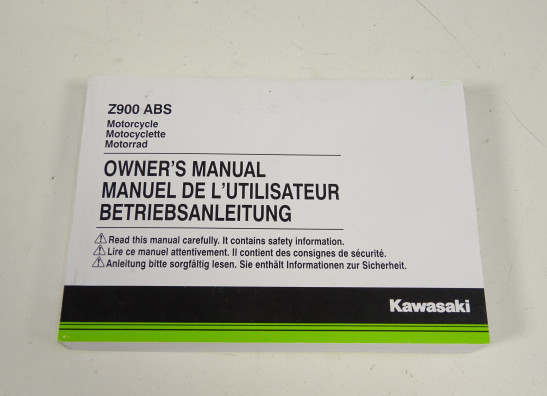 Manuel Kawasaki Z 900