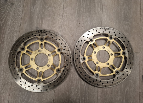 Brake disc set Suzuki GSX F 750