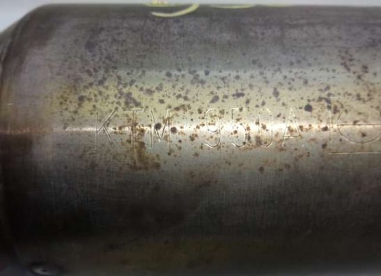 Uitlaat KTM 950 Adventure