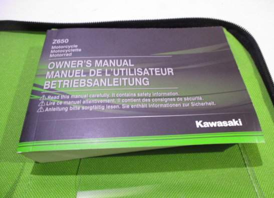 Fahrerhandbuch Kawasaki Z 650