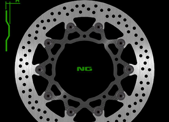 Remschijf voor Yamaha YZF R6