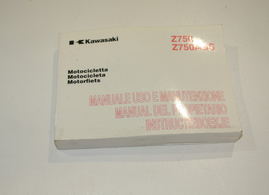 Fahrerhandbuch Kawasaki Z 750