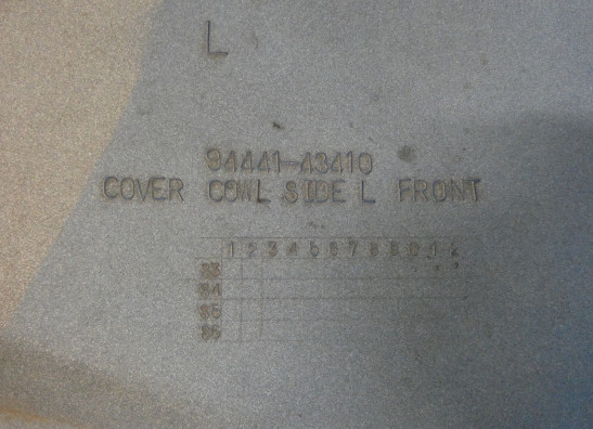 Cowl Left Suzuki GSX 550 EF