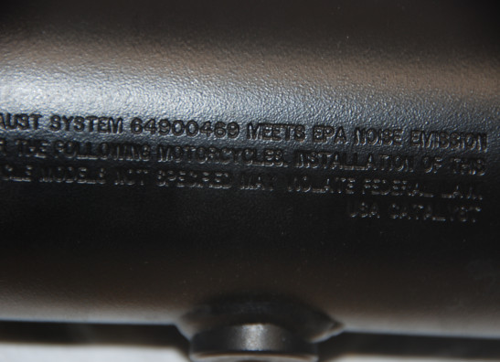 Uitlaat Harley Davidson Softtail