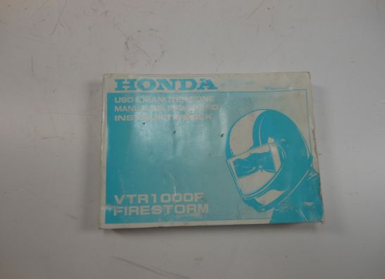 Instructieboekje Honda VTR 1000 F