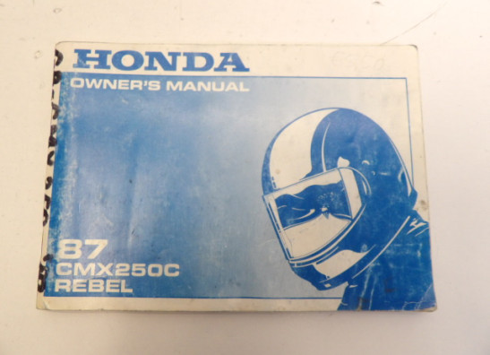Fahrerhandbuch Honda CMX 450