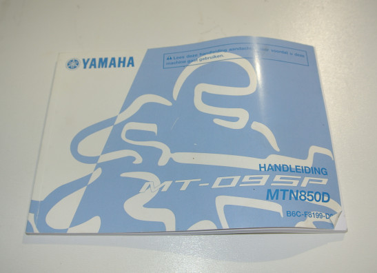 Instructieboekje Yamaha MT 09