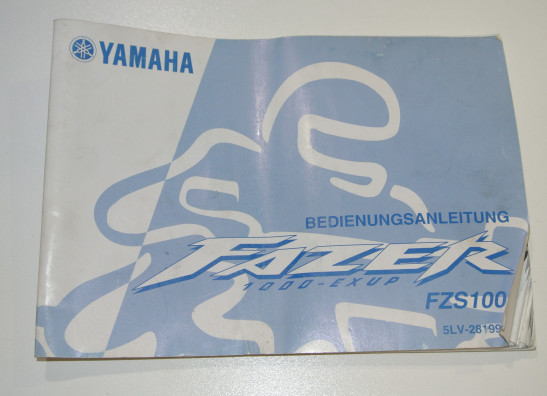 Instructieboekje Yamaha FAZER 1000