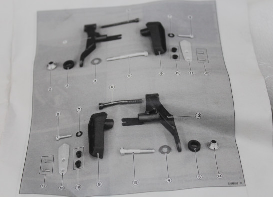 Valblokken Kawasaki Z 1000 Sx