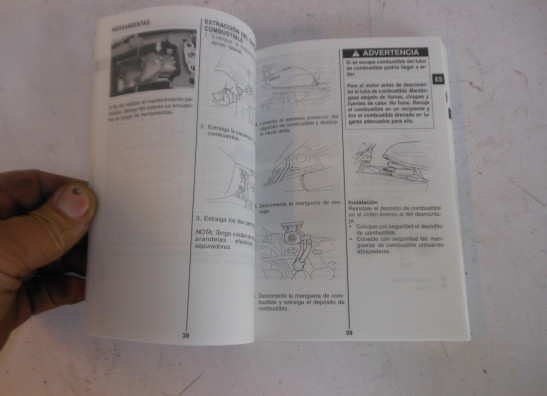 Instructieboekje Suzuki GSF 600 650 Bandit 