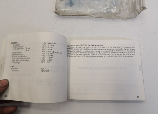 Fahrerhandbuch Honda VT 750 Shadow