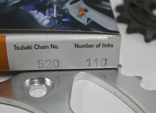 Ketting en tandwielset Honda XR 600